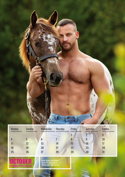 Horse and Hunk Kalender 2021 - Afbeelding 11
