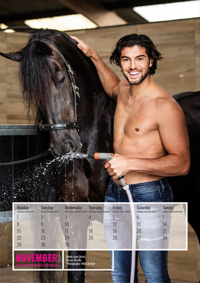 Horse and Hunk Kalender 2021 - Afbeelding 12