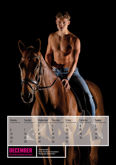 Horse and Hunk Kalender 2021 - Afbeelding 13