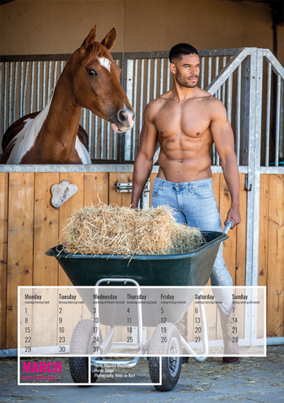 Horse and Hunk Kalender 2021 - Afbeelding 4