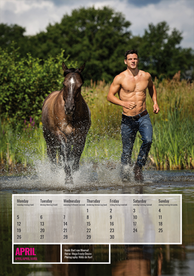 Horse and Hunk Kalender 2021 - Afbeelding 5