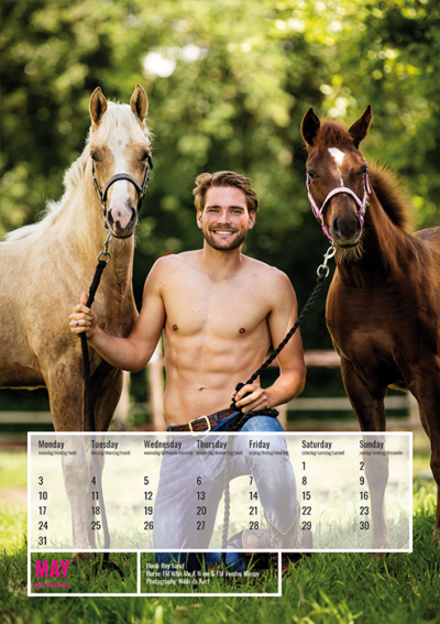 Horse and Hunk Kalender 2021 - Afbeelding 6