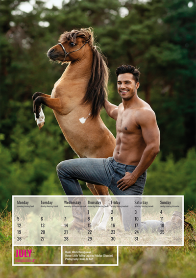 Horse and Hunk Kalender 2021 - Afbeelding 8