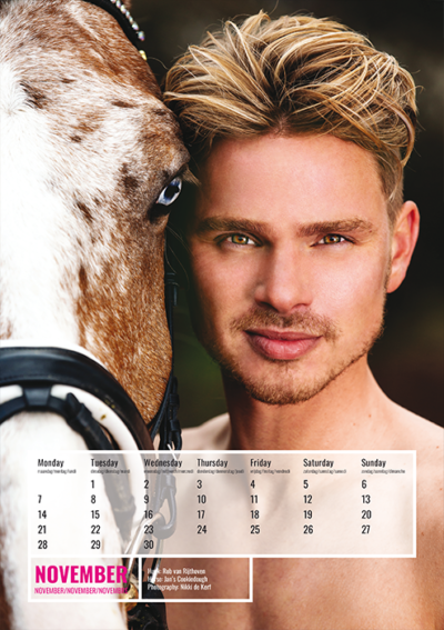Horse and Hunk kalender 2022 - Afbeelding 12