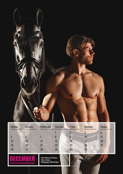 Horse and Hunk kalender 2022 - Afbeelding 13