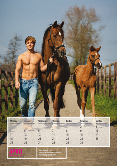 Horse and Hunk kalender 2022 - Afbeelding 5