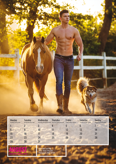 Horse and Hunk kalender 2022 - Afbeelding 9