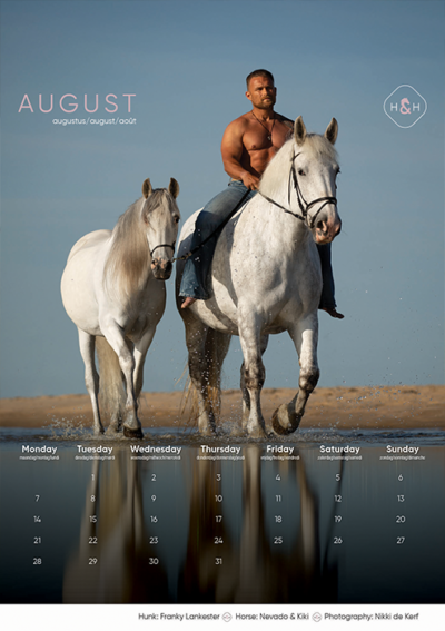 Horse and Hunk kalender 2023 - Afbeelding 10