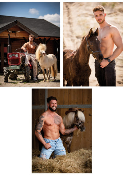 Horse and Hunk ansichtkaarten 2023